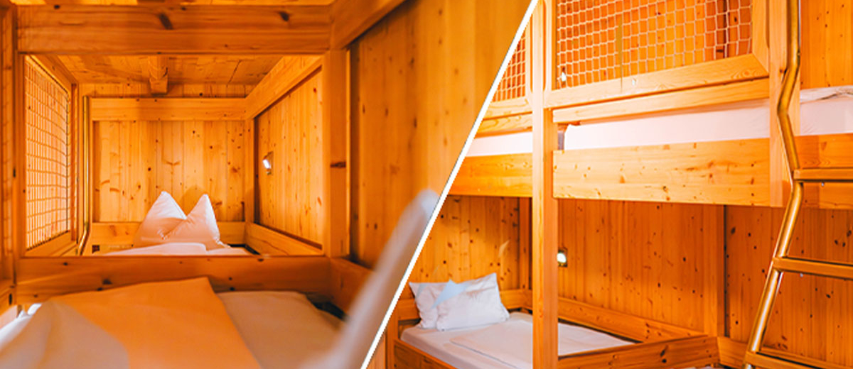 Hotel Victory Therme Erding Admiral's Cabin Hotel Victory Therme Erding Admiral's cabin. View: Double bed and bunk bed