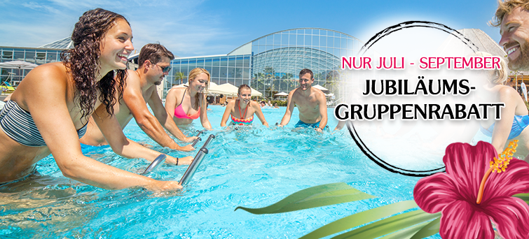 Therme Erding Jubiläums-Gruppenangebot Therme Erding Jubiläums-Gruppenangebot