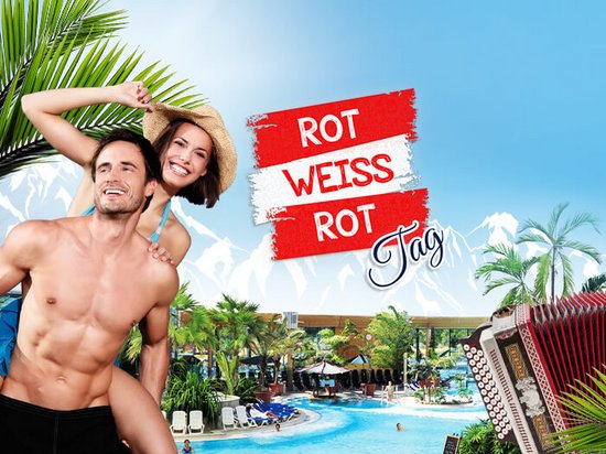 Therme Erding Rot-Weiß-Rot Tag