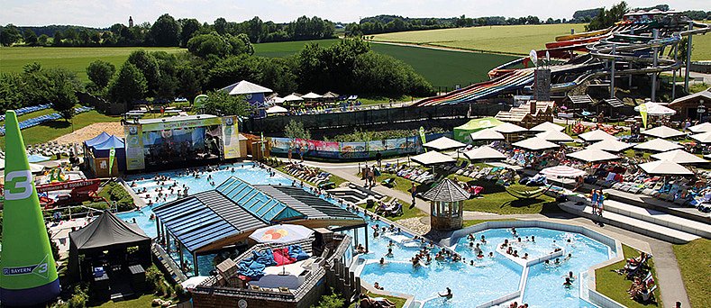 Therme Erding Sommer Showbühne Therme Erding Sommer Showbühne