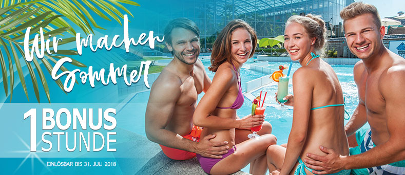 Therme Erding Bonusstunde Therme Erding Bonusstunde_Wir machen Sommer